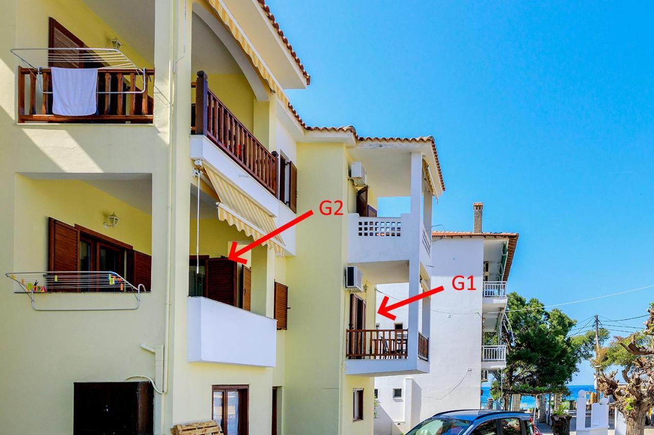 Agapitos Apartments นิกิติ ภายนอก รูปภาพ